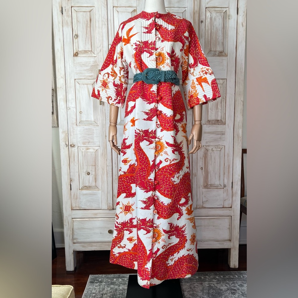 Vintage Authentic Kimono Duster Coat